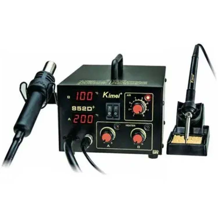 KIMEI 852D+ 2-in-1 Lead-Free Soldering Station